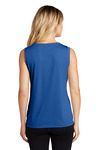 Sport-Tek LST352 Women's Sleeveless PosiCharge ® Competitor™ V-Neck Tee Back Thumbnail