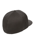 flexfit 6210 adult premium 210 fitted® cap Back Thumbnail