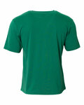 A4 N3013 Adult Softek T-Shirt Back Thumbnail