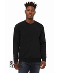 Bella + Canvas 3901 Unisex Sponge Fleece Crewneck Sweatshirt Front Thumbnail