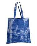 Q-Tees TD800 Tie-Dyed Canvas Bag Front Thumbnail