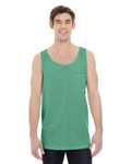 comfort colors 9330 adult heavyweight rs pocket tank Front Thumbnail