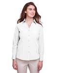 UltraClub UC500W Women's Bradley Performance Woven Shirt Front Thumbnail