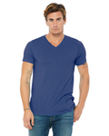 Bella + Canvas 3415C Unisex Triblend Short Sleeve V-Neck Te Front Thumbnail