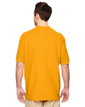 gildan g828 6.6-ounce 100% double pique cotton sport shirt Back Thumbnail