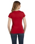 anvil 379 ladies' lightweight fitted t-shirt Back Thumbnail