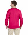 fruit of the loom 4930 hd cotton ™ 100% cotton long sleeve t-shirt Back Thumbnail