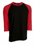 tultex 0245tc unisex raglan tee Front Thumbnail
