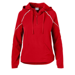 soffe 1027v soffe women's game time warm up hoodie Front Thumbnail