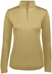 Augusta Sportswear 2787 Ladies Attain Wicking 1/4 Zip Pullover Front Thumbnail