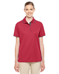 CORE365 78222 Ladies' Motive Performance Piqué Polo with Tipped Collar Front Thumbnail