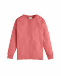 ComfortWash by Hanes GDH275 Youth Crew Long-Sleeve T-Shirt Front Thumbnail