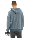 bella + canvas 3329c unisex sueded fleece pullover sweatshirt Back Thumbnail
