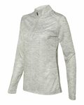 Badger Sport 4193 Blend Women's 1/4 Zip Side Thumbnail