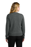 Port Authority LSW2870 Women's Easy Care Crewneck Cardigan Sweater Back Thumbnail
