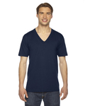 American Apparel 2456 Fine Jersey S/S V Neck Front Thumbnail