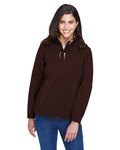 north end 78080 ladies' glacier insulated three-layer fleece bonded soft shell jacket with detachable hood Front Thumbnail