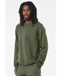 Bella + Canvas 3901 Unisex Sponge Fleece Crewneck Sweatshirt Side Thumbnail
