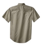 Port Authority S500T Short Sleeve Twill Shirt Back Thumbnail