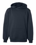 Badger Sport 2454 Perf. Fleece Youth Hood Front Thumbnail