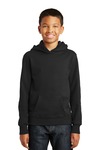 port & company pc850yh youth fan favorite fleece pullover hooded sweatshirt Front Thumbnail