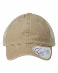 infinity her tess women's washed mesh back cap Front Thumbnail