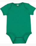 rabbit skins 4400 infant baby rib bodysuit Front Thumbnail