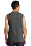 port & company pc54sl core cotton sleeveless tee Back Thumbnail