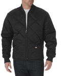 dickies 61242 unisex diamond quilted nylon jacket Front Thumbnail