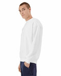 american apparel rf496 unisex reflex fleece crewneck sweatshirt Side Thumbnail