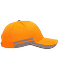 outdoor cap saf201 structured solid back hat Side Thumbnail