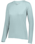 Augusta Sportswear 2797 Ladies Attain Wicking Long Sleeve Tee Front Thumbnail