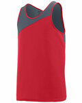 augusta sportswear ag352 unisex accelerate track & field jersey Front Thumbnail