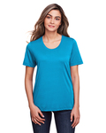 CORE365 CE111W Ladies' Fusion ChromaSoft™ Performance T-Shirt Front Thumbnail