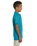 jerzees 437y youth 5.6 oz. spotshield™ jersey polo Side Thumbnail