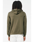 Bella + Canvas 3719 Unisex Sponge Fleece Pullover Hoodie Back Thumbnail