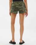Independent Trading Co. PRM20SRT Women’s Lightweight California Wave Wash Sweatshorts Back Thumbnail