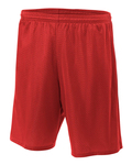 A4 N5296 Sprint Lined Tricot Mesh 9" Shorts Front Thumbnail
