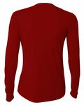 A4 NW3002 Ladies' Long Sleeve Cooling Performance Crew Shirt Back Thumbnail