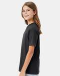 hanes 498y youth perfect-t t-shirt Side Thumbnail