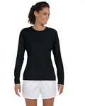 Gildan G424L Ladies Performance ® Long Sleeve T-Shirt Back Thumbnail