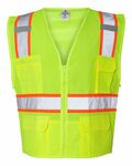 kishigo 1163-1164 ultra-cool™ solid front vest with mesh back Front Thumbnail