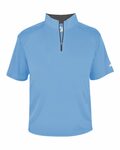 Badger Sport 4199 B Core S/S 1/4 Zip Front Thumbnail
