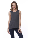 StarTee ST1150 Ladies' Cotton Muscle T-Shirt Back Thumbnail