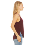 bella + canvas b8802 women's flowy side-slit tank Side Thumbnail