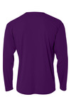 A4 N3165 Cooling Performance Long Sleeve T-Shirt Back Thumbnail