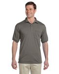 gildan g890 dryblend ® 6-ounce jersey knit sport shirt with pocket Back Thumbnail