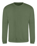 Just Hoods By AWDis JHA030 Adult Midweight College Crewneck Sweatshirt Front Thumbnail
