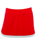 augusta sportswear ag2411 girls action color block skort Front Thumbnail