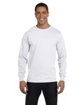 hanes 5186 adult long-sleeve beefy-t® Front Thumbnail